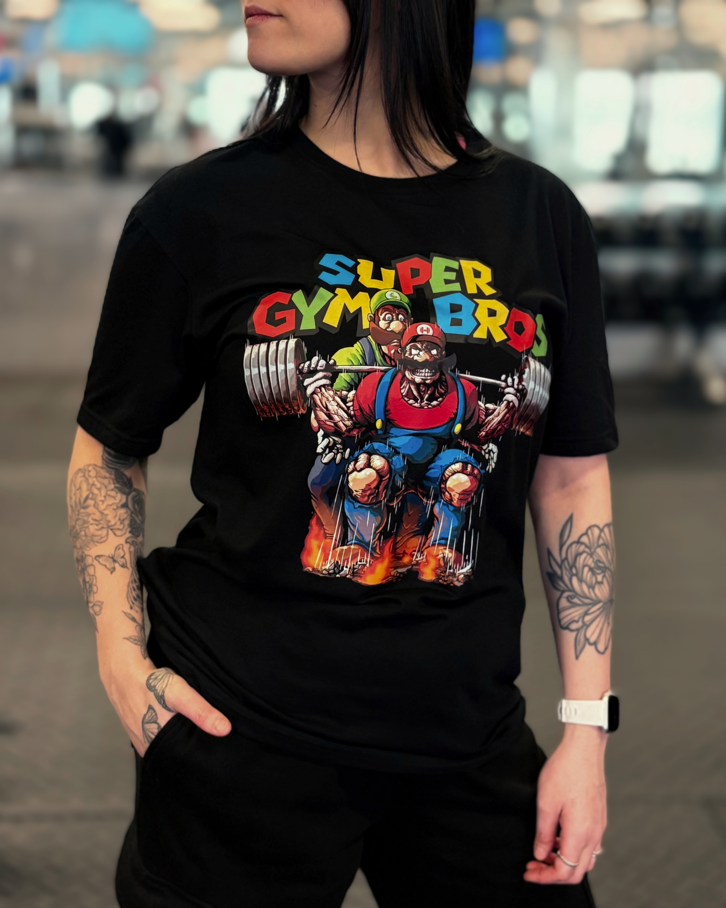 Graphic Tee : Super Gym Bros