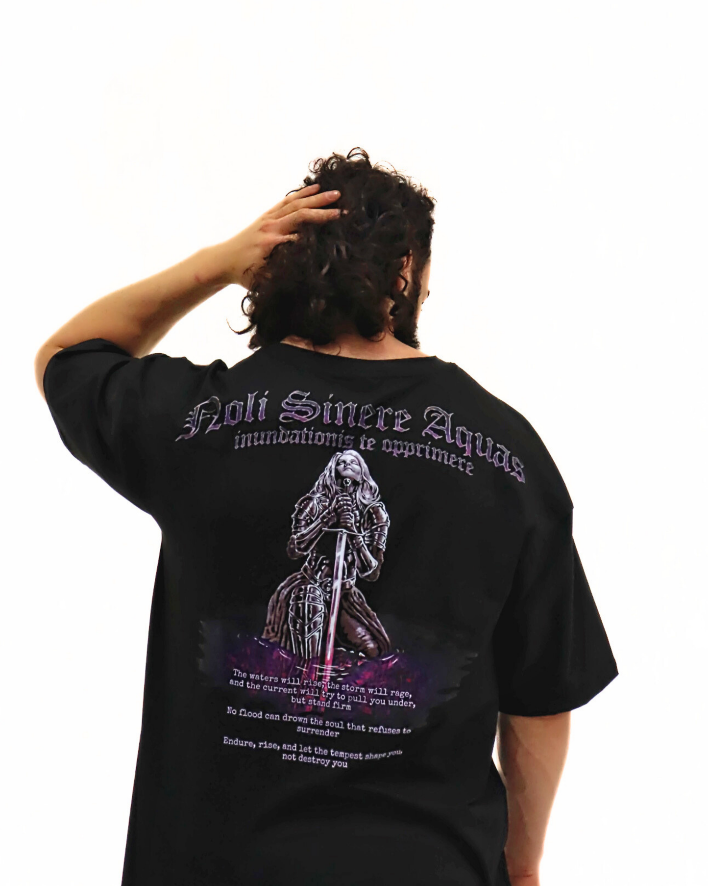 NOLI SINERE AQUAS – Premium OVERSIZED T-Shirt