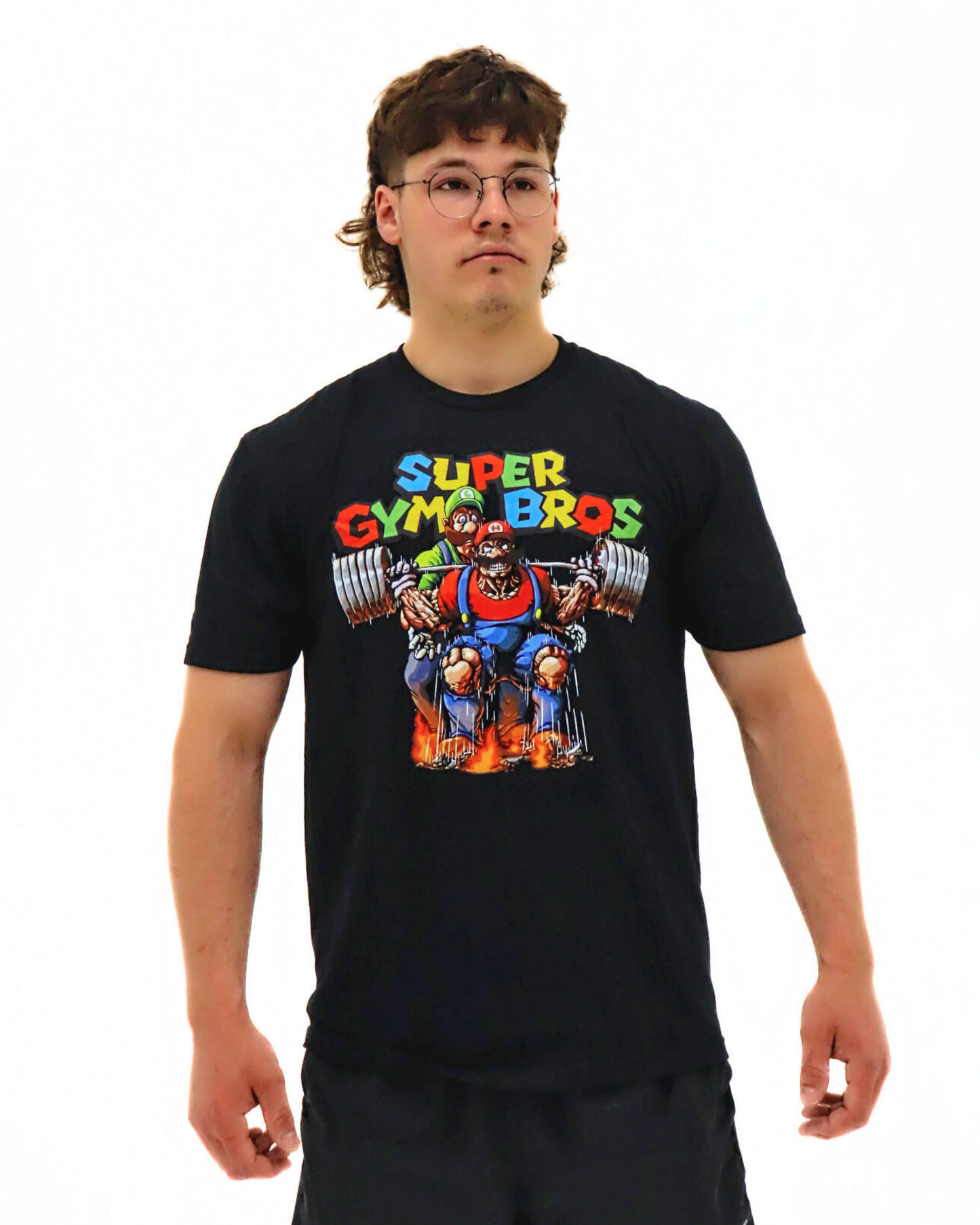 Graphic Tee : Super Gym Bros