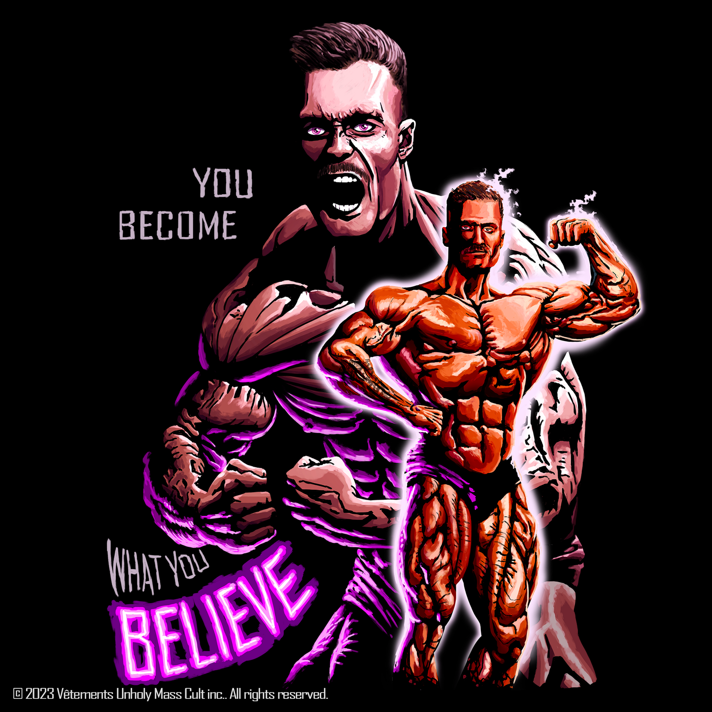 T-Shirt : Become What You Believe
