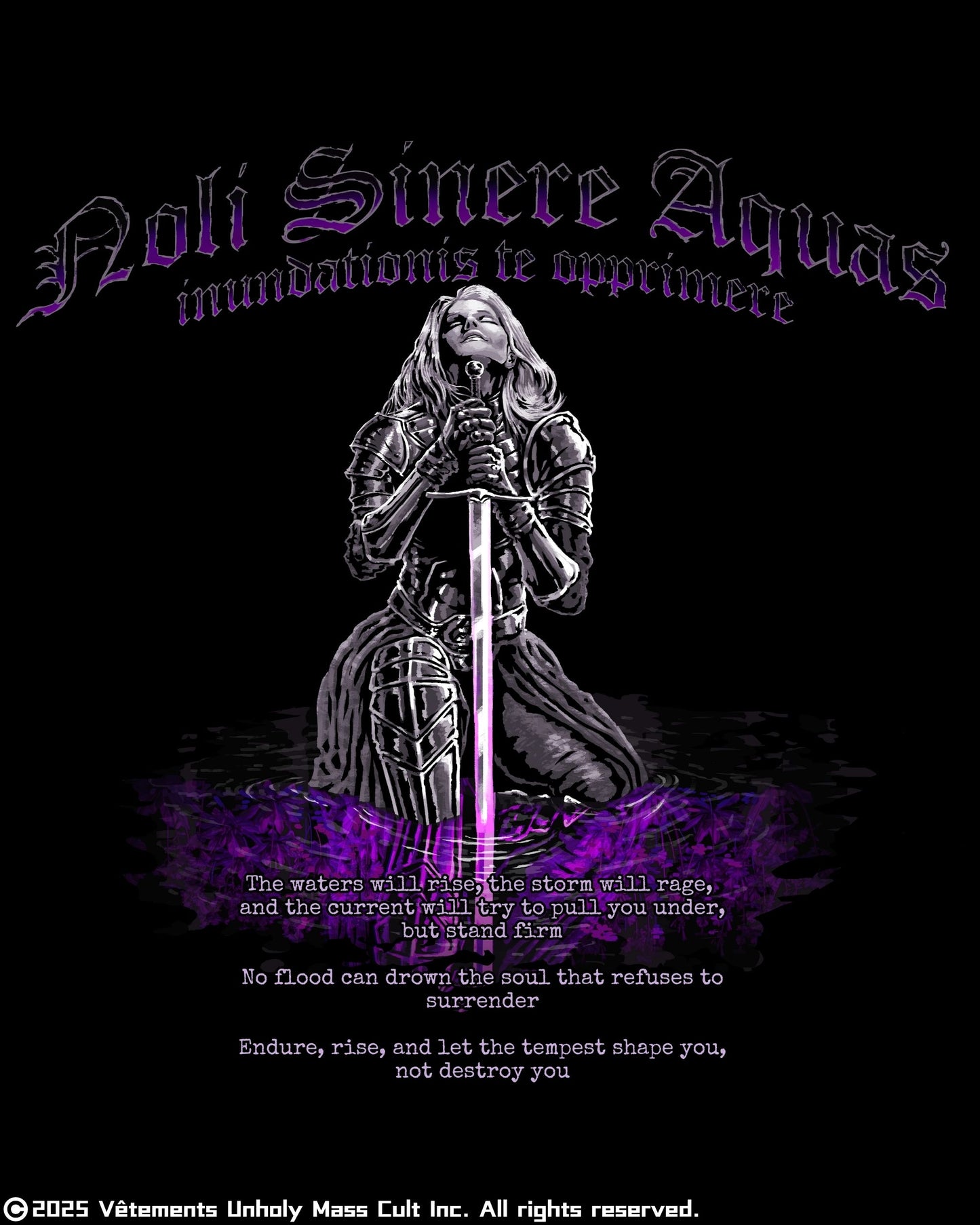 NOLI SINERE AQUAS – Premium OVERSIZED T-Shirt