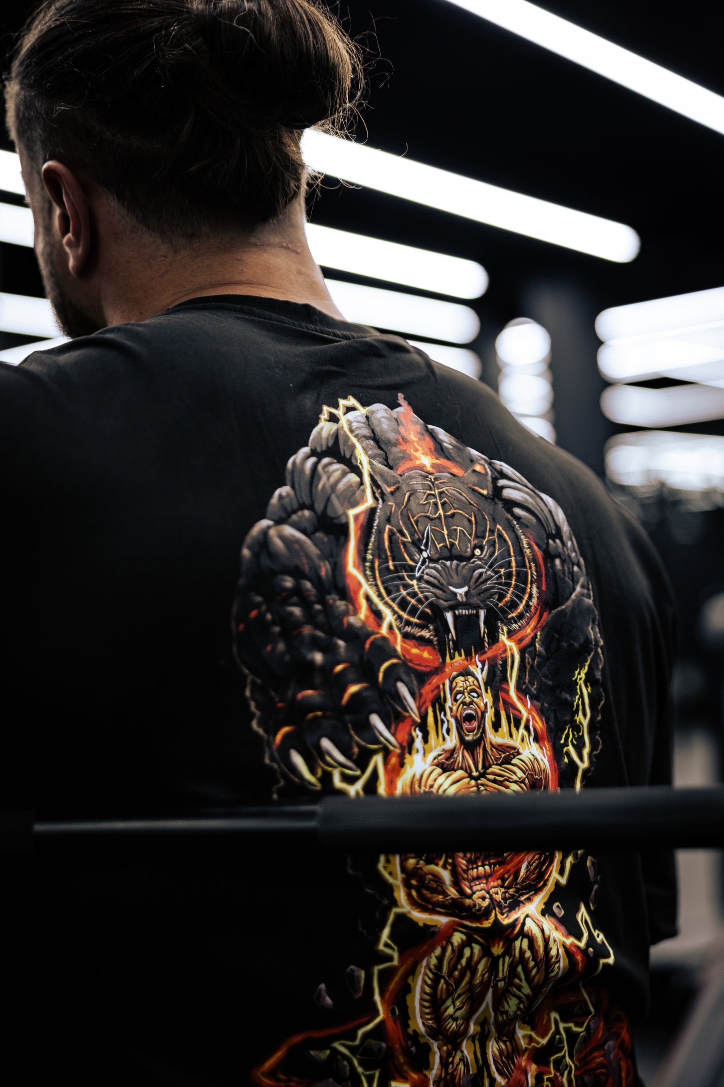 Rise of the Alpha Beast ''Colored'' : IFBB Pro Justin Savoie Oversize Tee