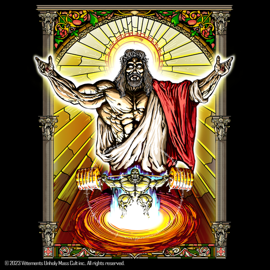 Anabolic Jesus : T-Shirt Muscle Fit