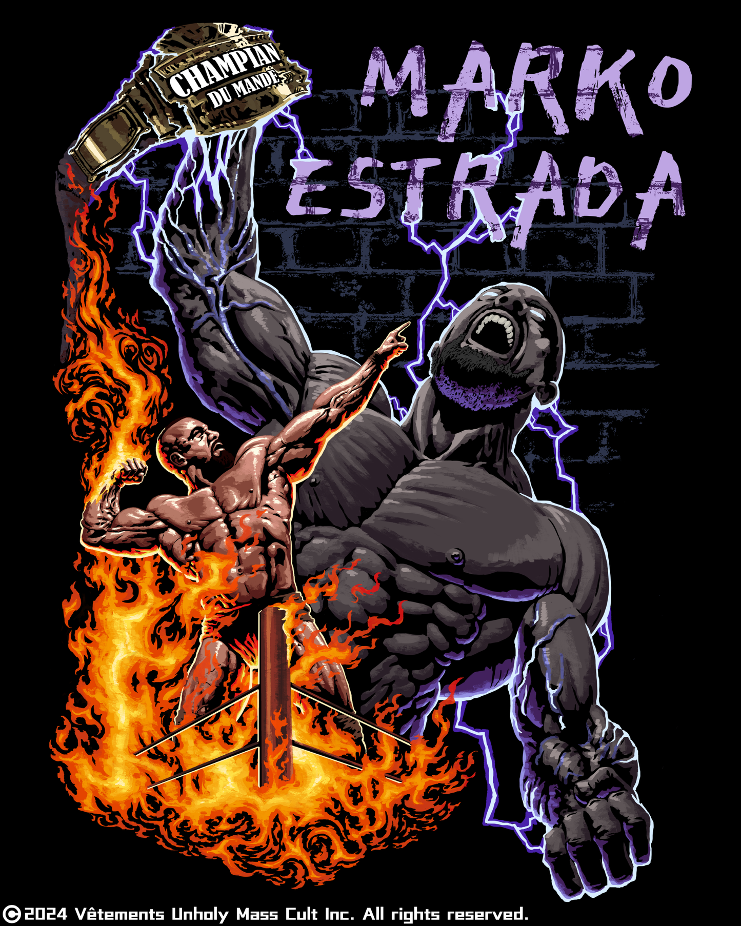 Marko Estrada, Champian du Mande : Graphic Tee