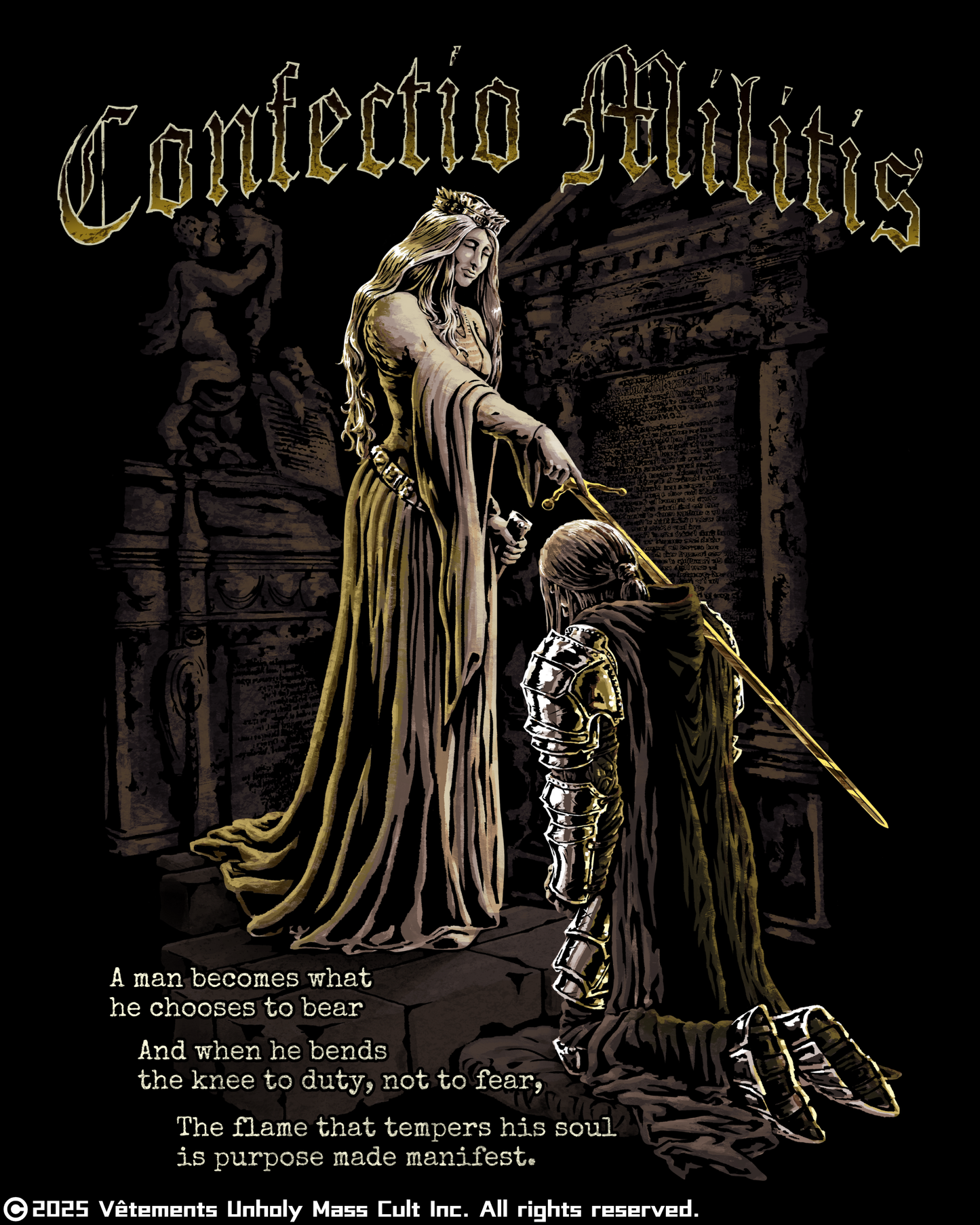 CONFECTIO MILITIS – Premium OVERSIZED T-Shirt