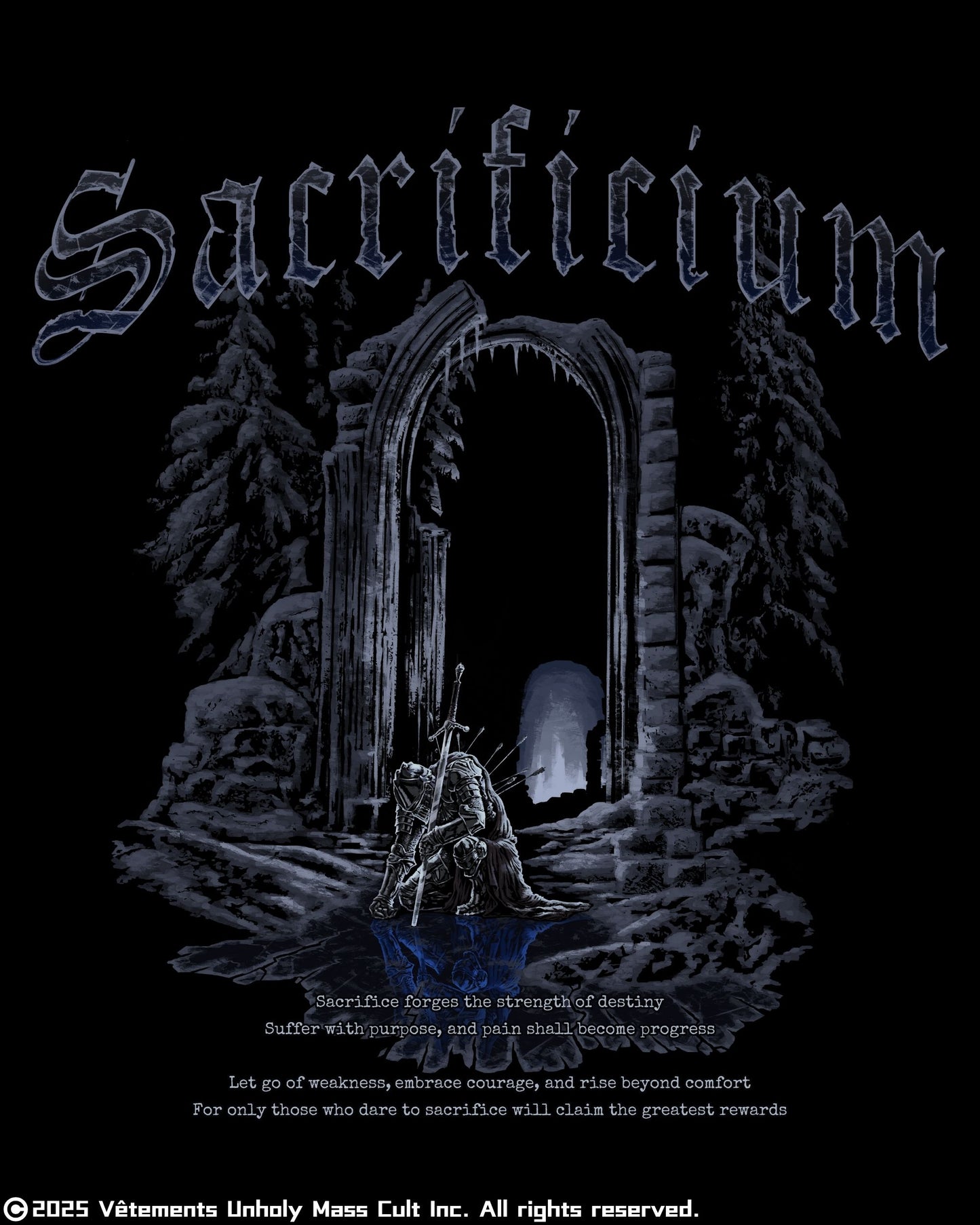 Tenebrae Quae Latent – Premium OVERSIZED T-Shirt