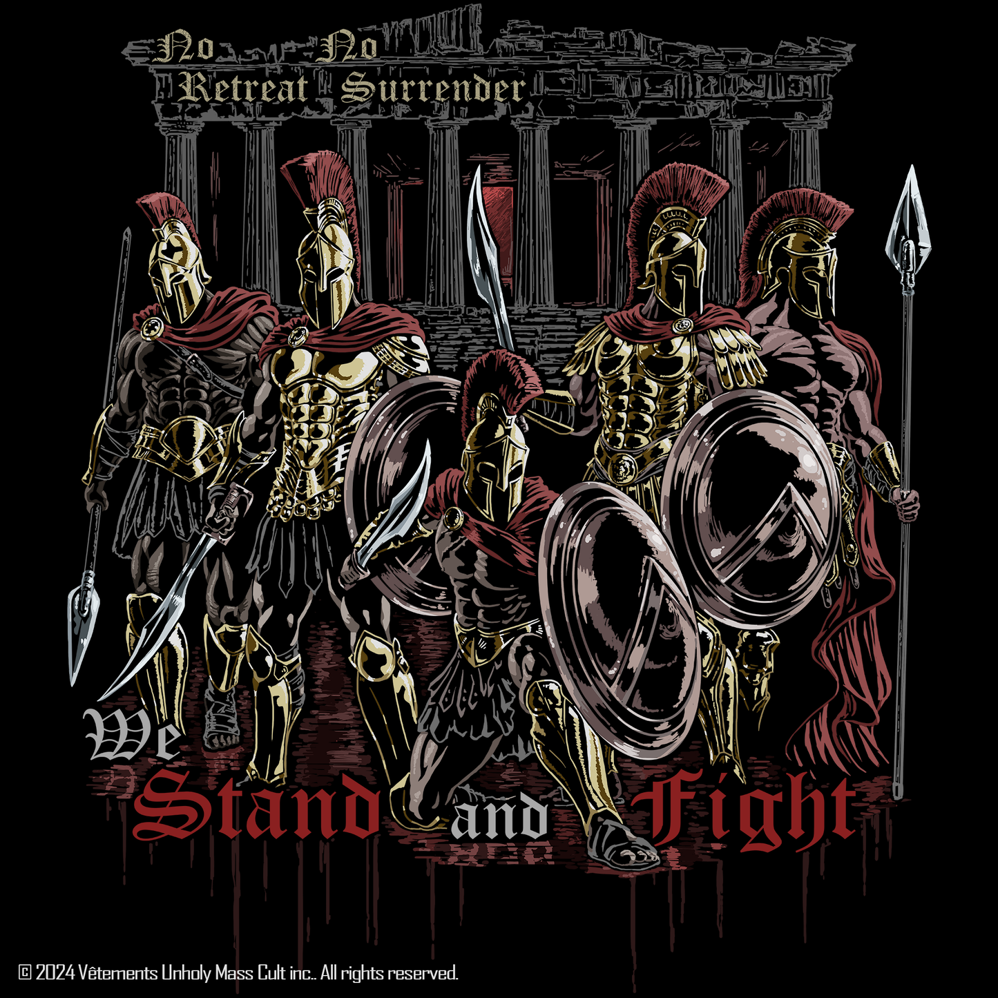 Spartans : Oversize Tee