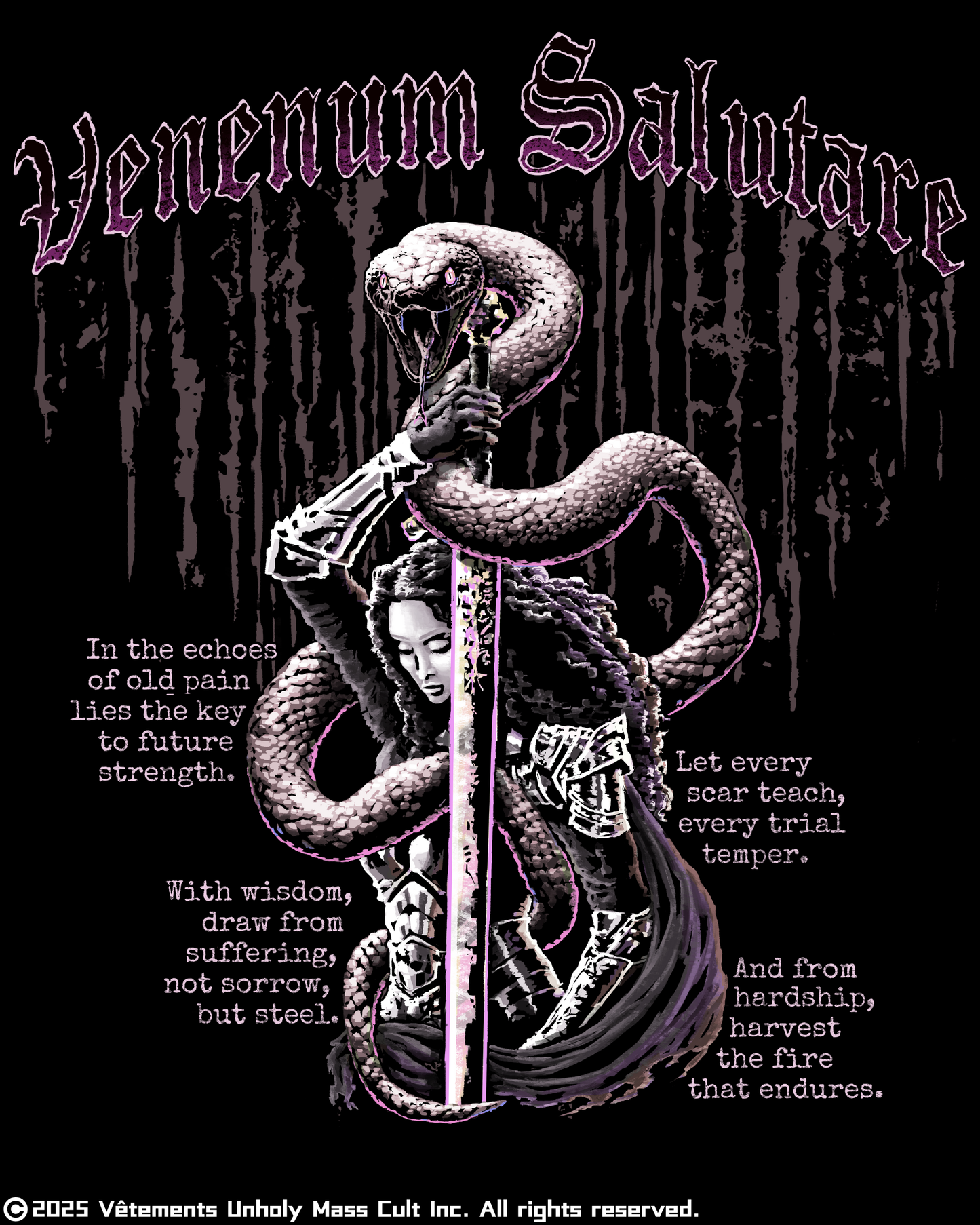 VENENUM SALUTARE – Premium OVERSIZED T-Shirt