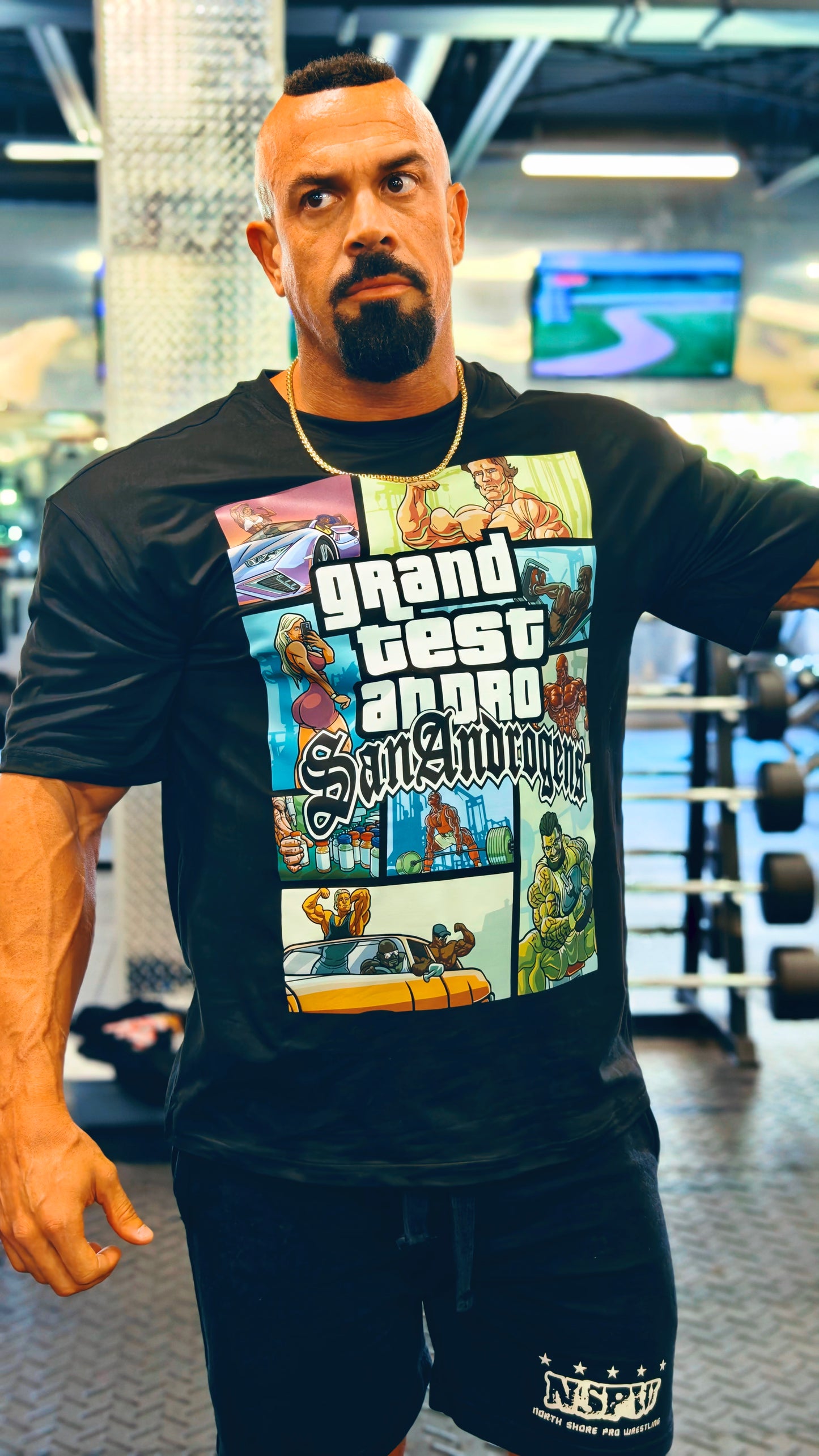GTA San Androgens : Oversize Tee