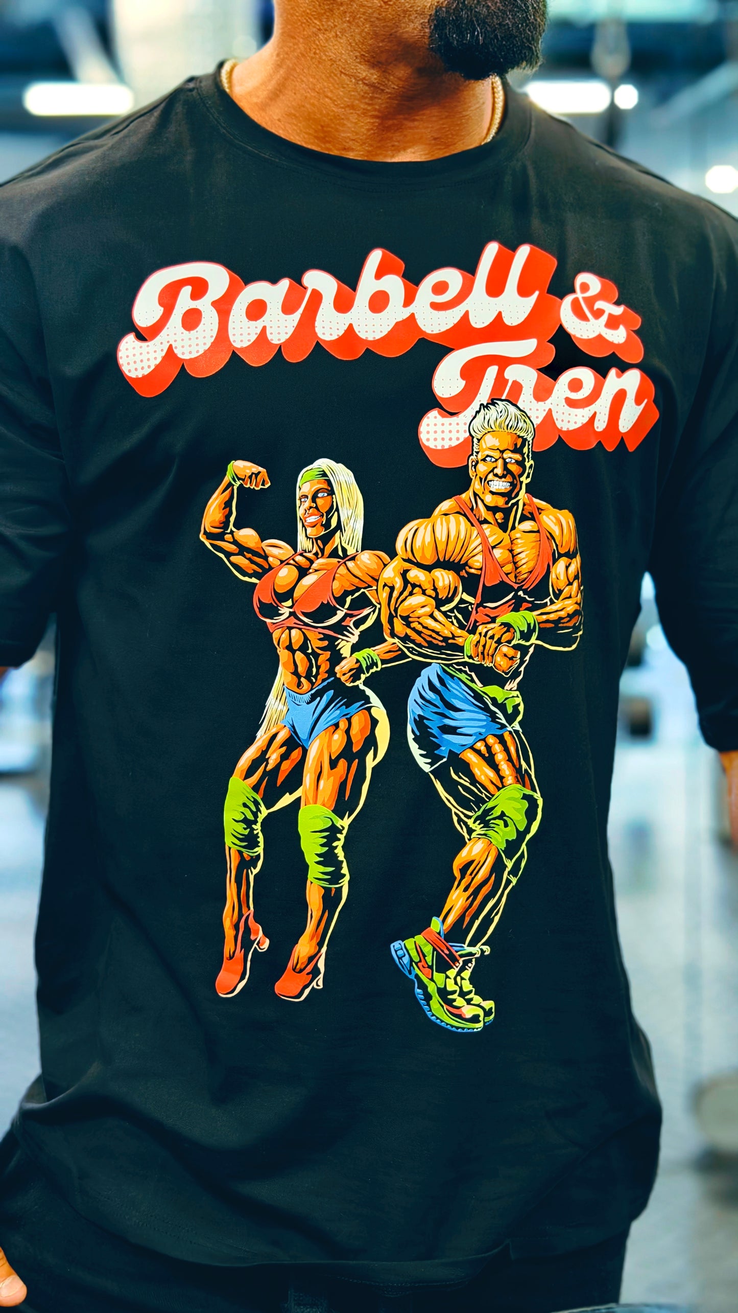 Barbell & Tren : Oversize Tee