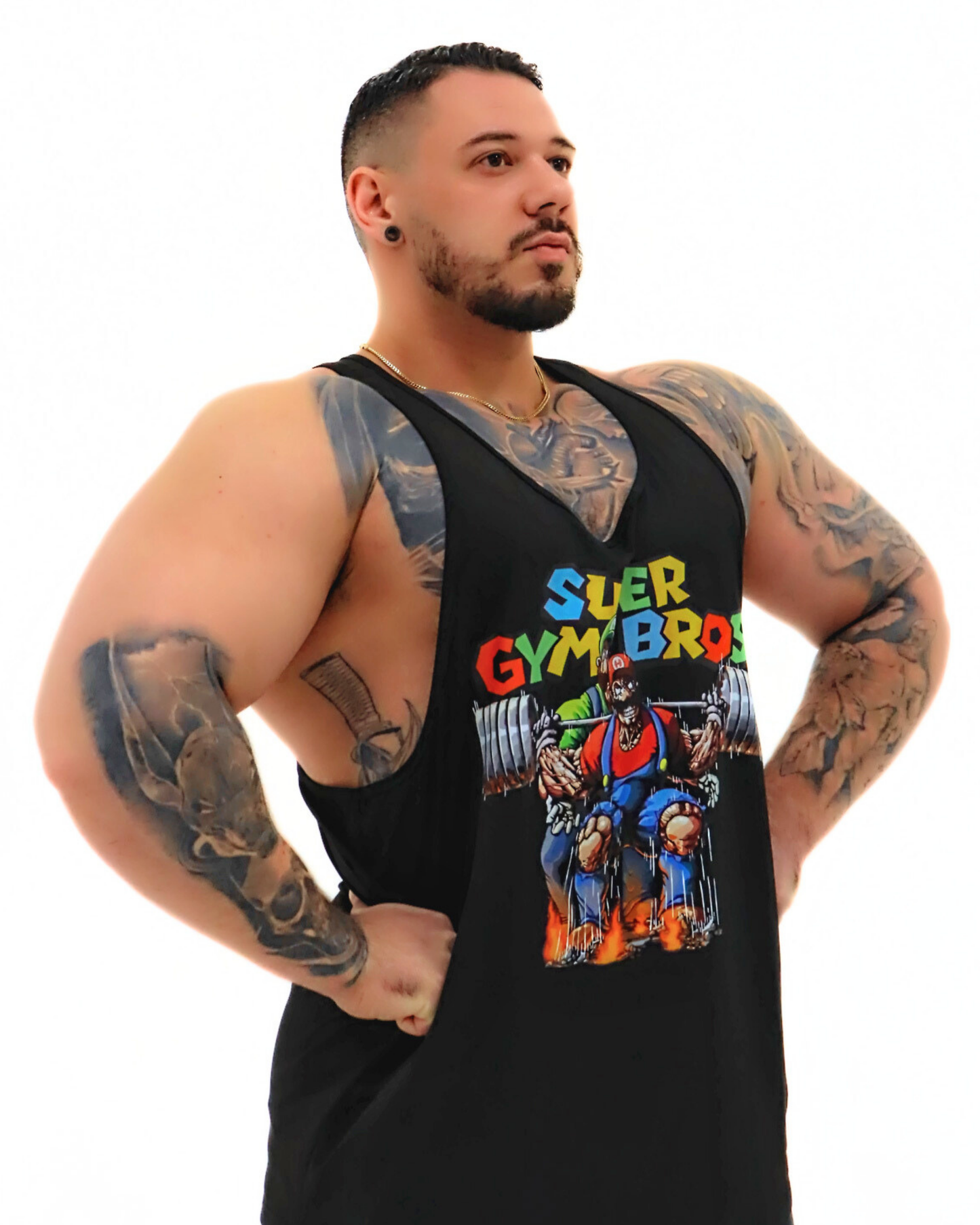 Super Gym Bros : Tank Top Stringer