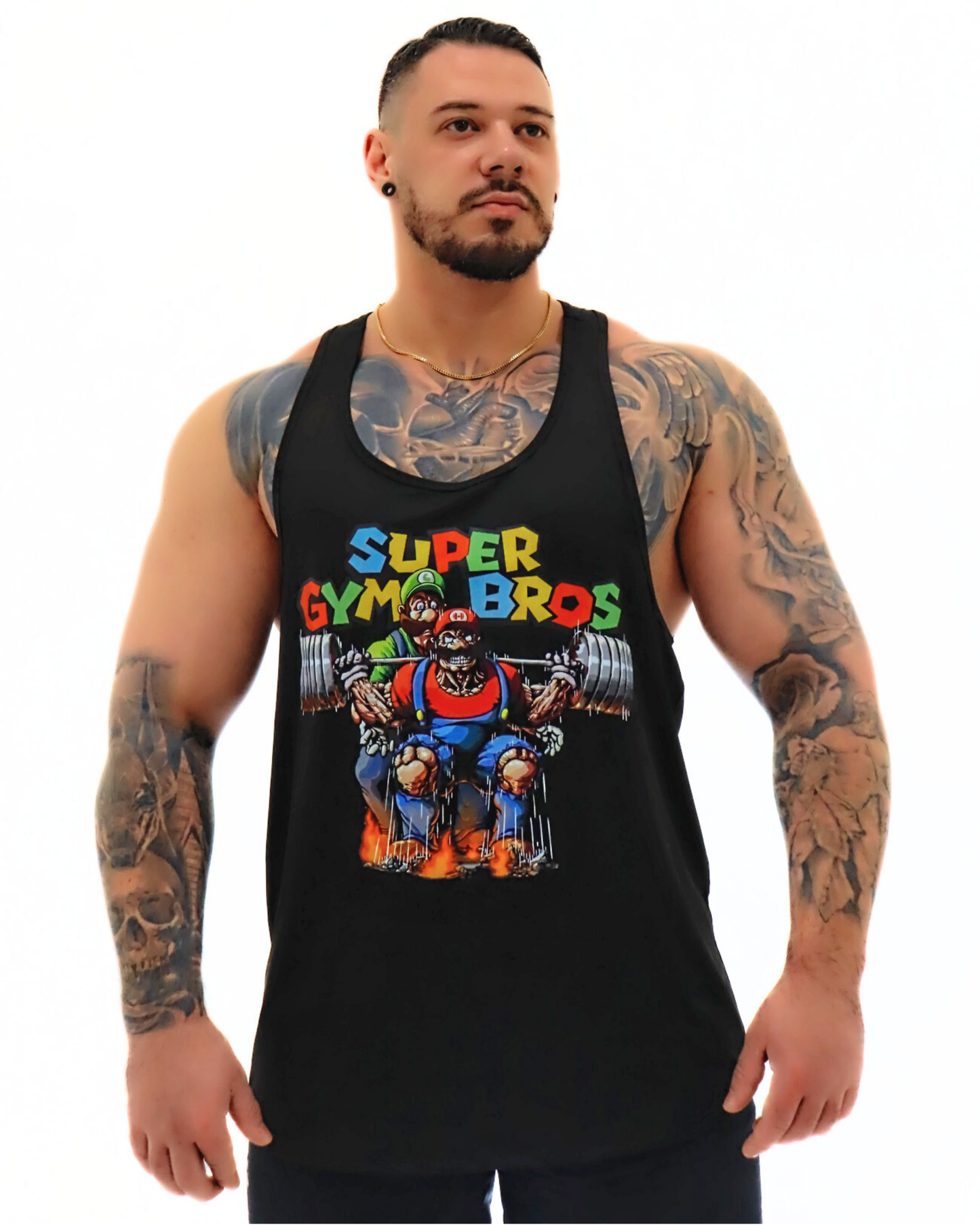 Super Gym Bros : Tank Top Stringer