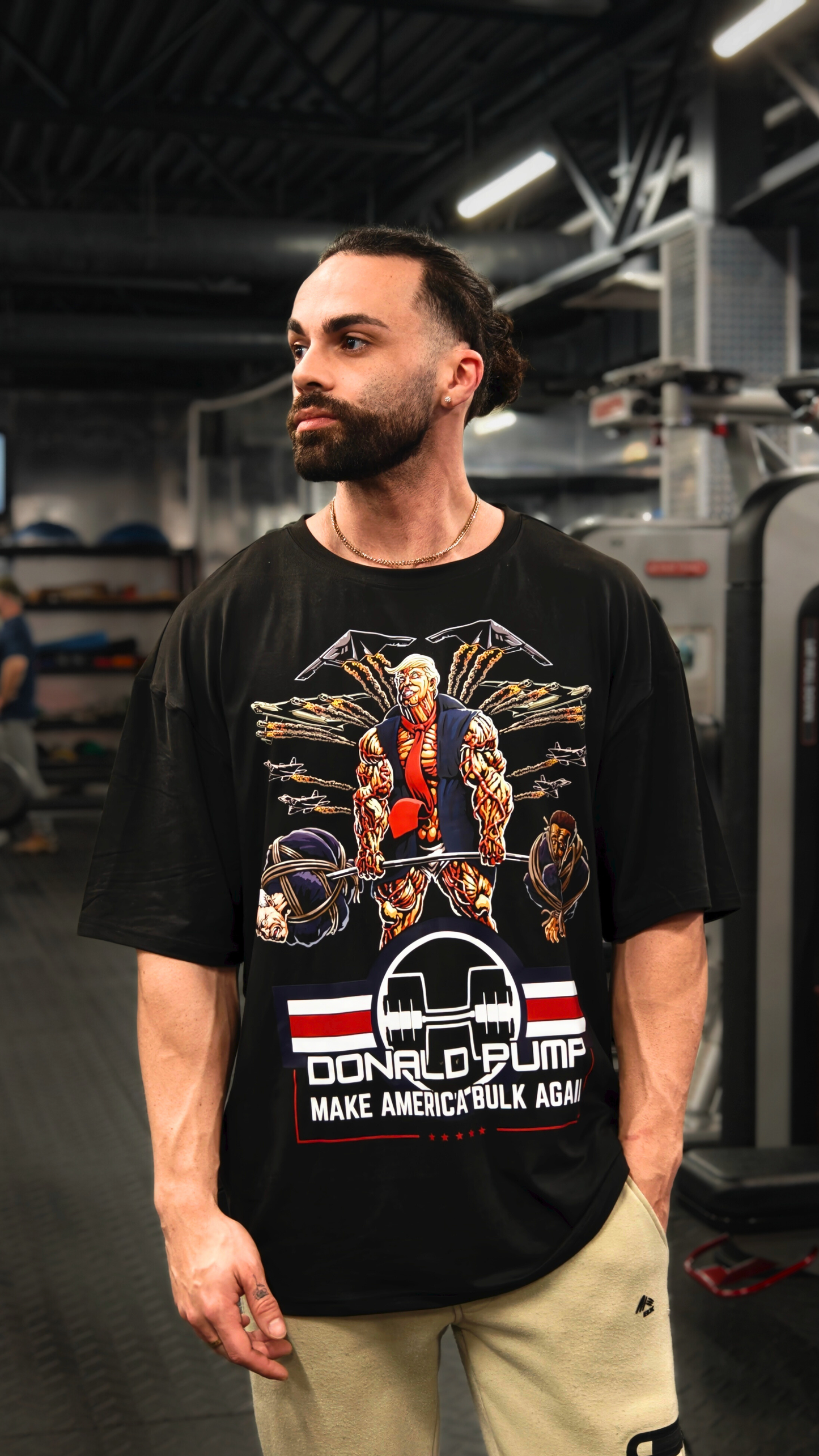 Donald Pump : Oversize Tee