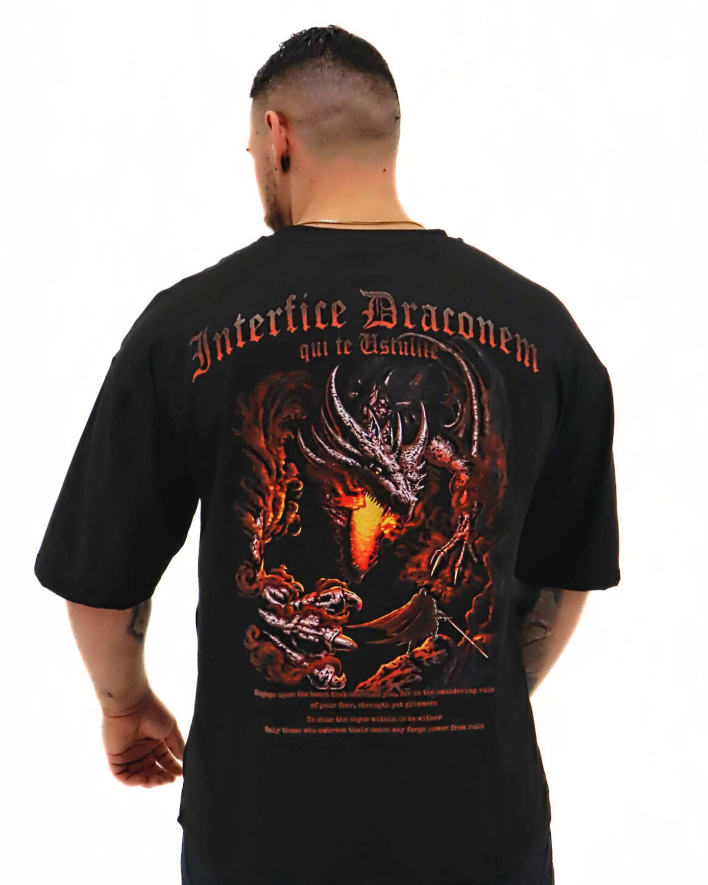 Interfice Draconem – Premium OVERSIZED T-Shirt