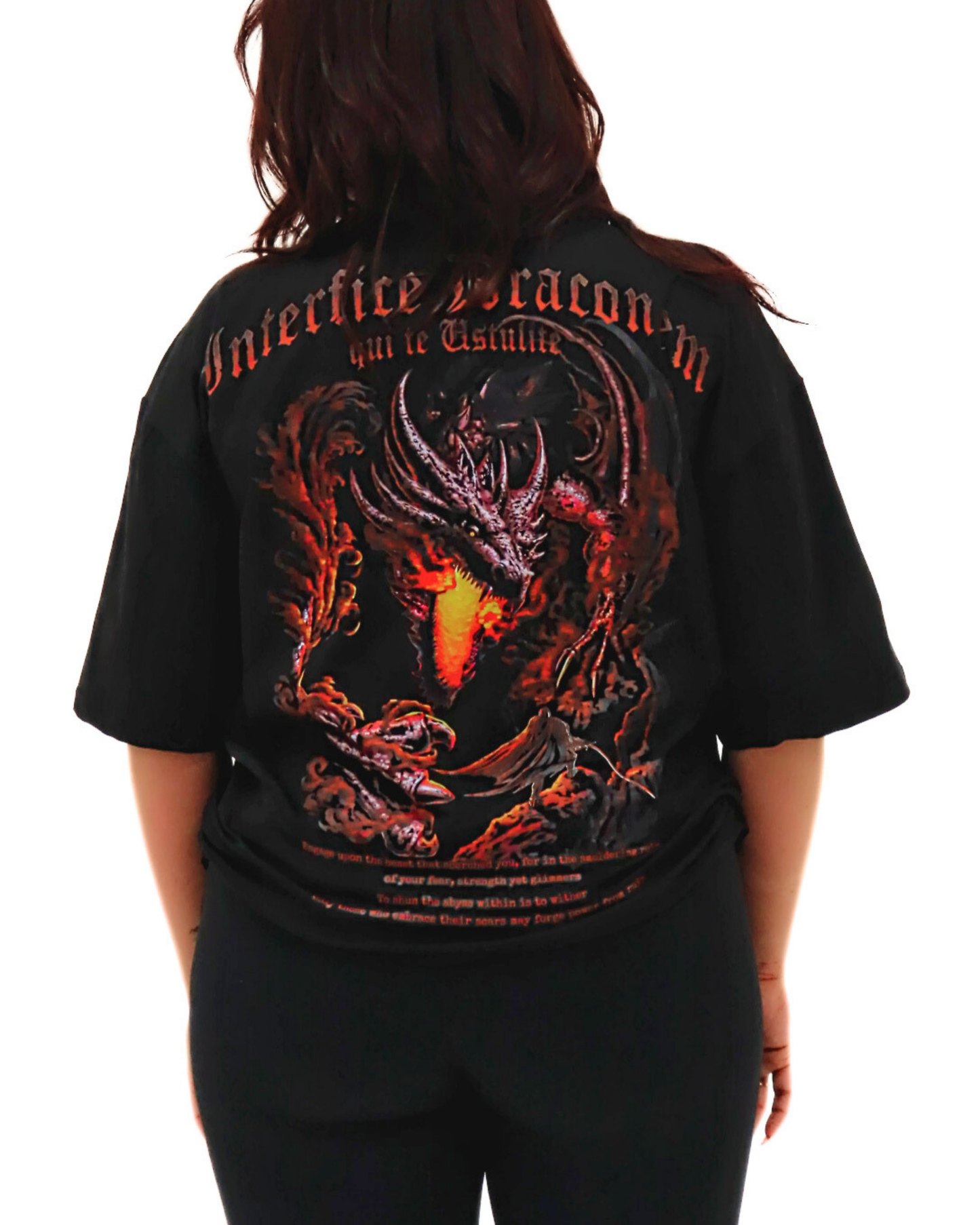 Interfice Draconem – Premium OVERSIZED T-Shirt