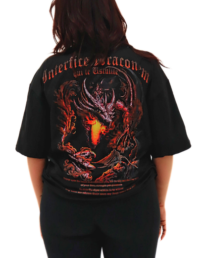 Interfice Draconem – Premium OVERSIZED T-Shirt