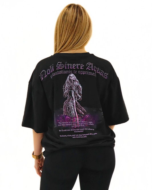 NOLI SINERE AQUAS  – Premium OVERSIZED T-Shirt