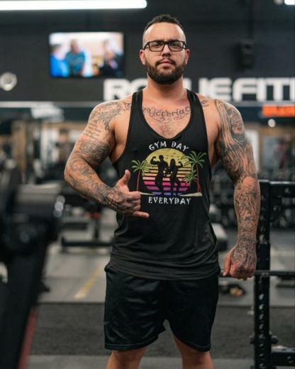 Gym Day Everyday : Tank Top Stringer