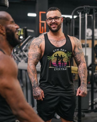 Gym Day Everyday : Tank Top Stringer