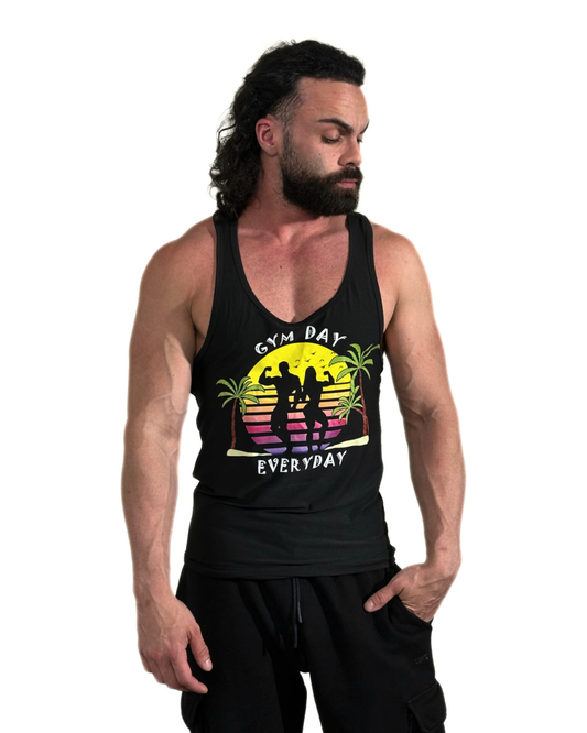 Gym Day Everyday : Tank Top Stringer