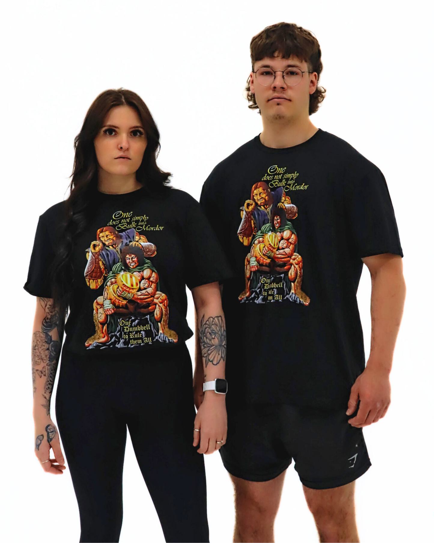 Graphic Tee: One Dumbbell to Rule them All