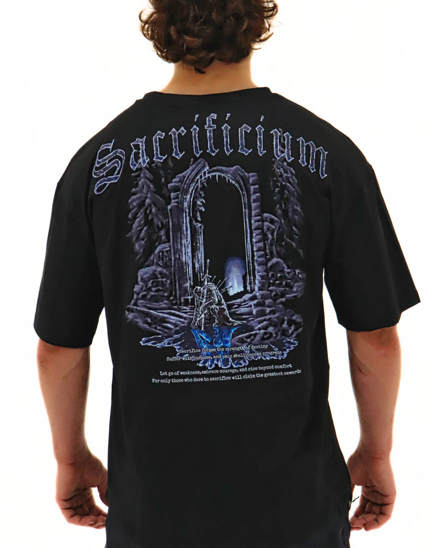 Tenebrae Quae Latent  – Premium OVERSIZED T-Shirt