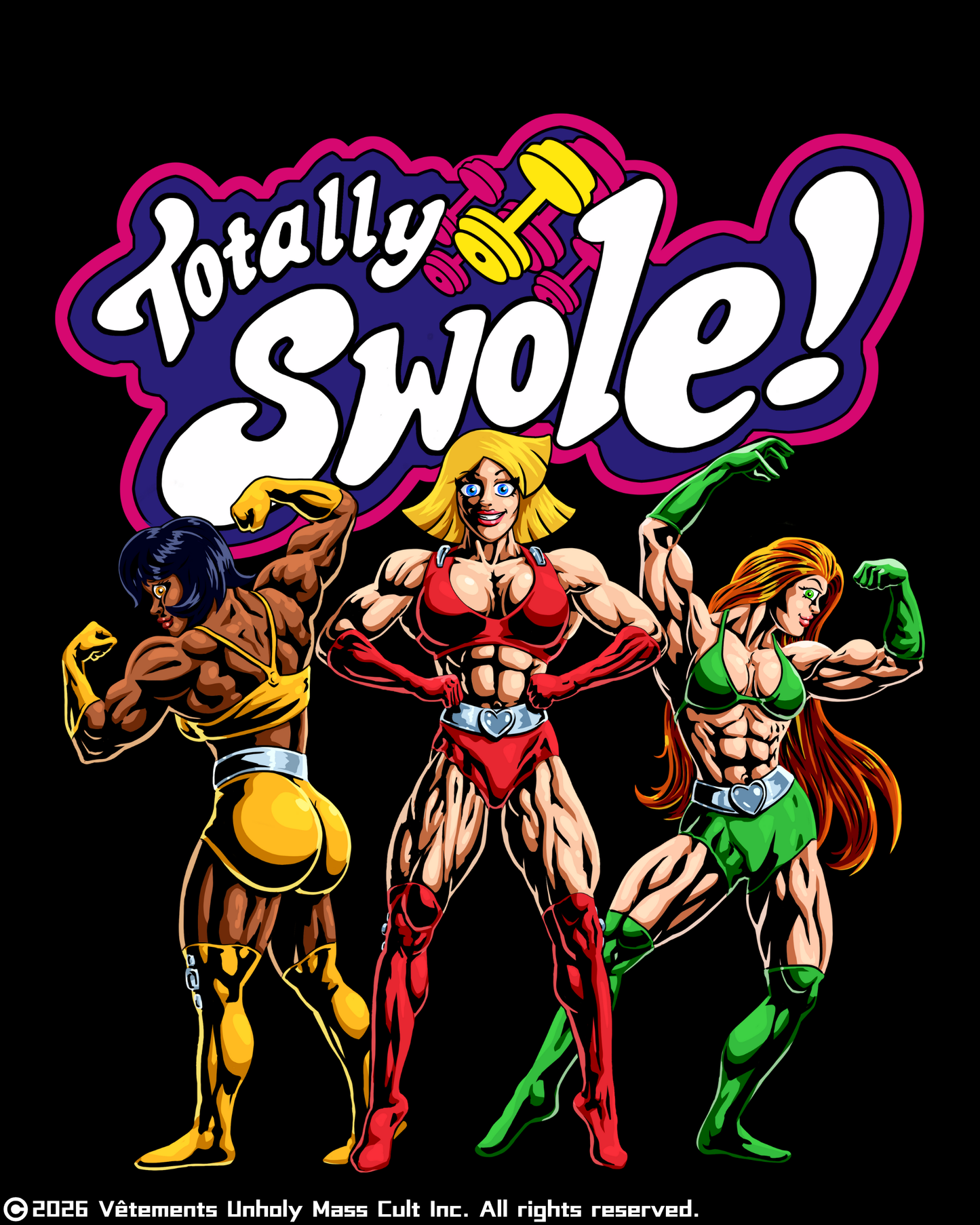 Totally Swole : Oversize Tee