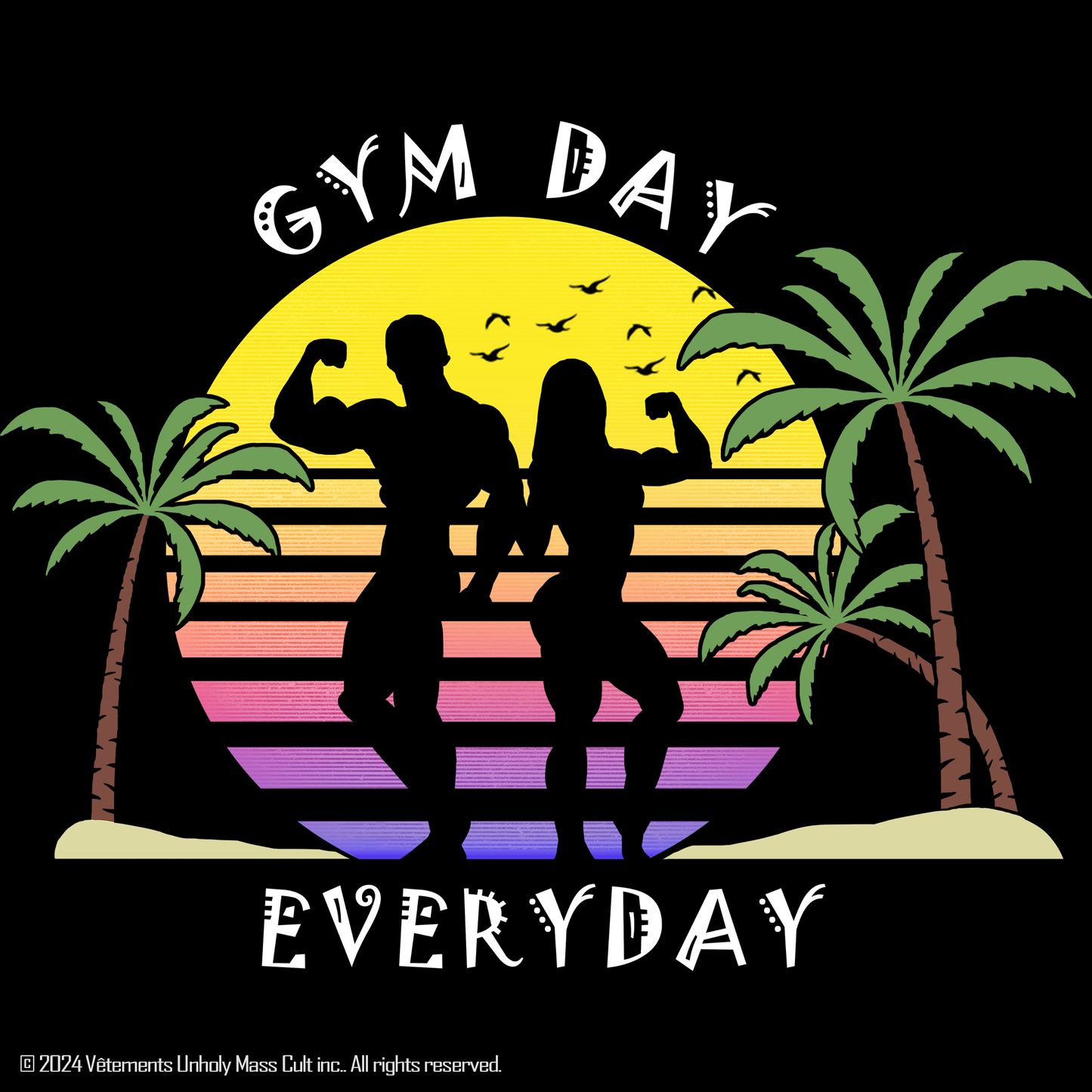 Gym Day Everyday : Tank Top Stringer