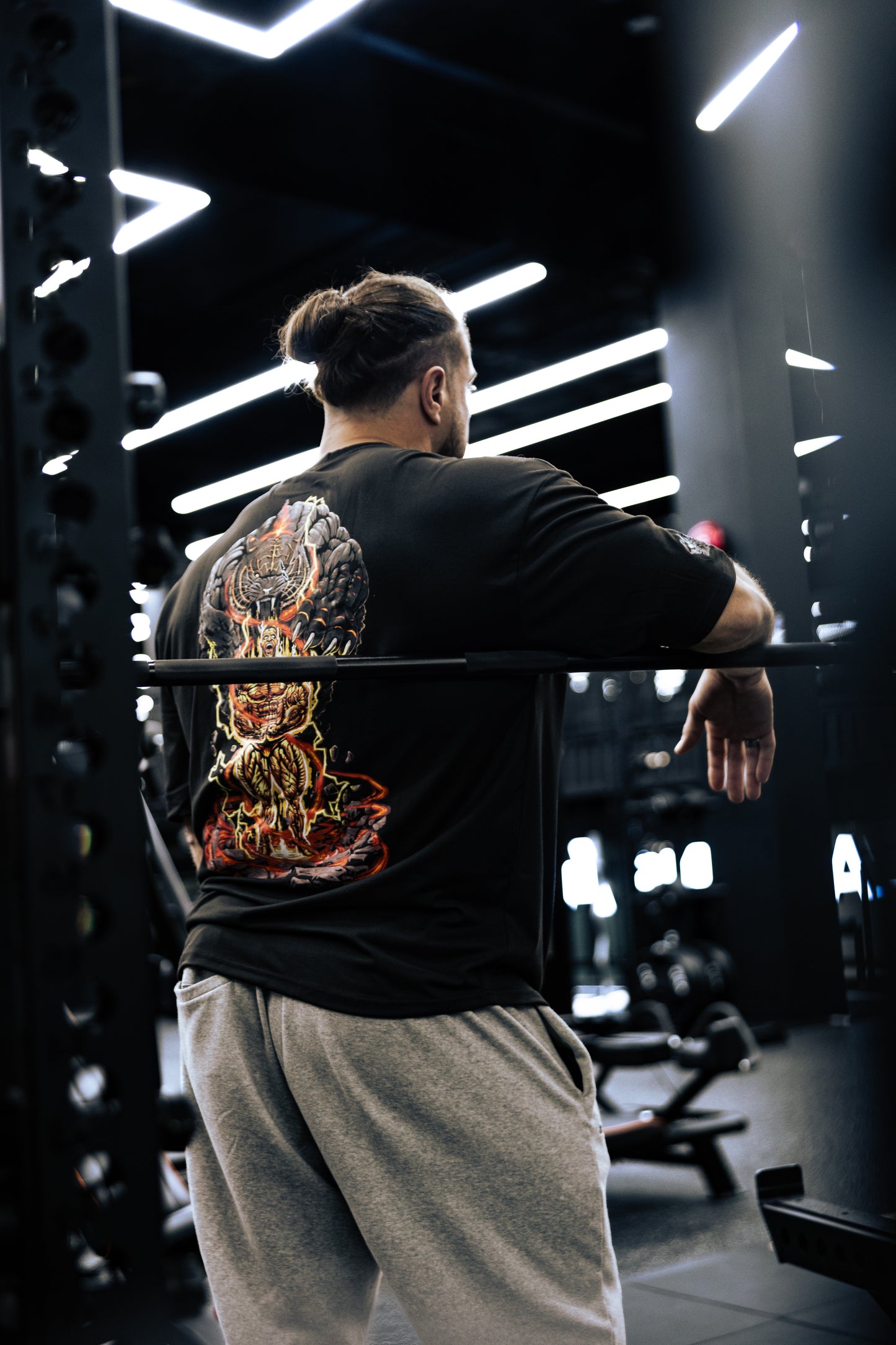Rise of the Alpha Beast ''Colored'' : IFBB Pro Justin Savoie Oversize Tee
