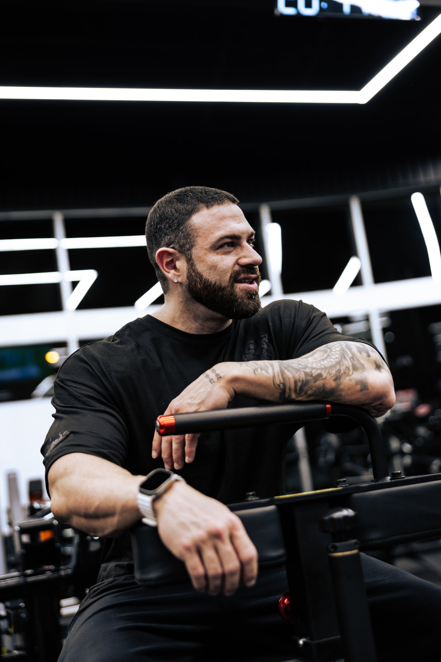 Rise of the Alpha Beast ''Colored'' : IFBB Pro Justin Savoie Oversize Tee