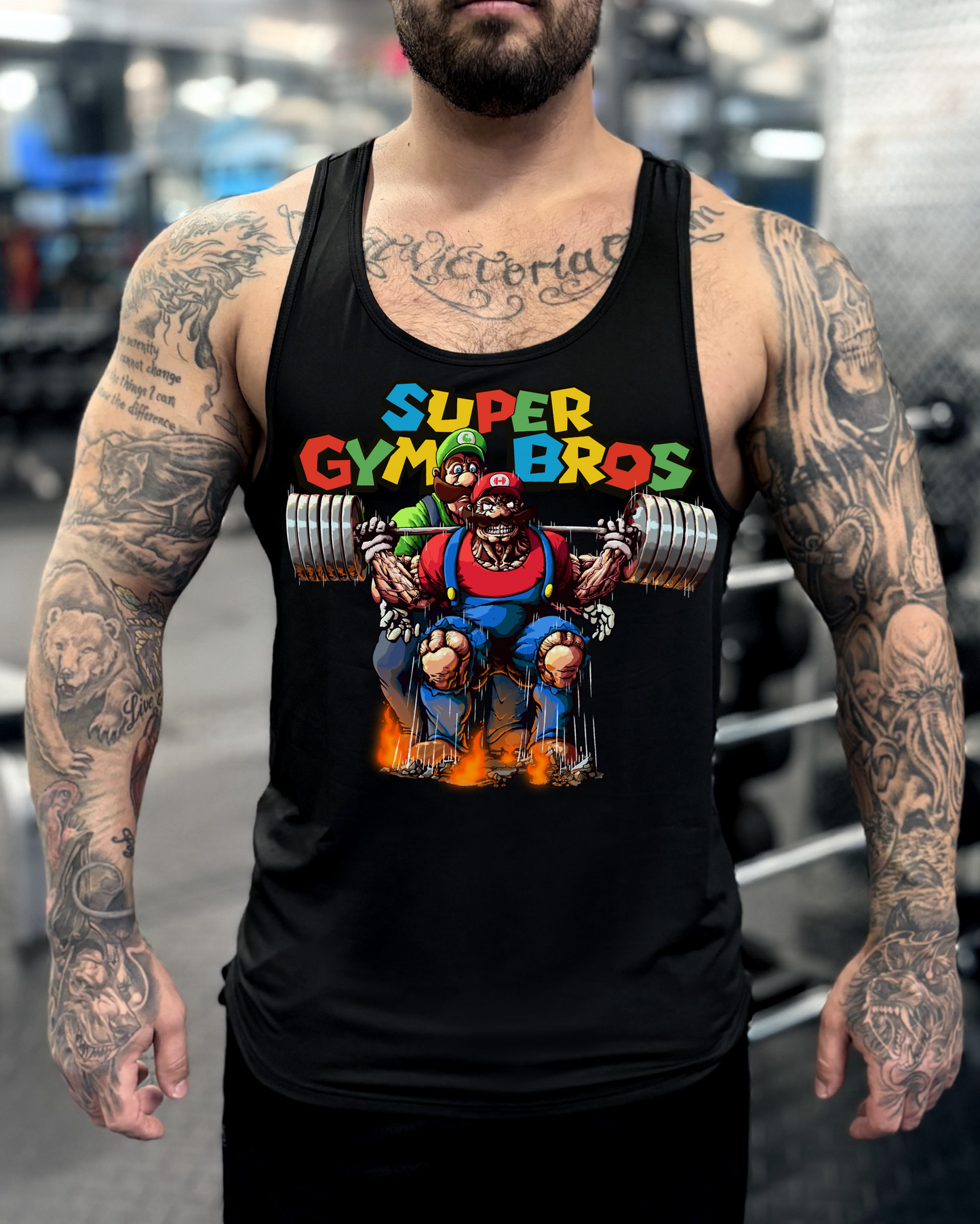 Super Gym Bros : Tank Top Stringer
