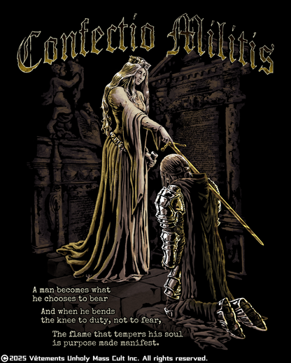 CONFECTIO MILITIS – Premium OVERSIZED T-Shirt