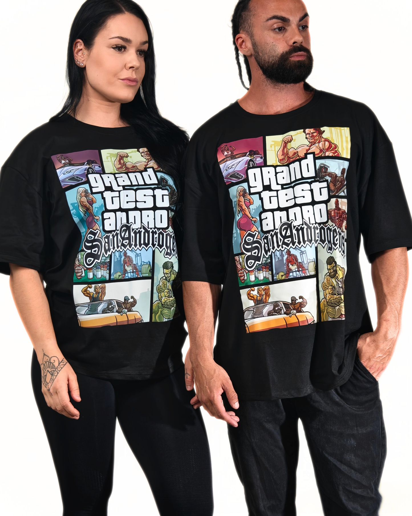 GTA San Androgens : Oversize Tee