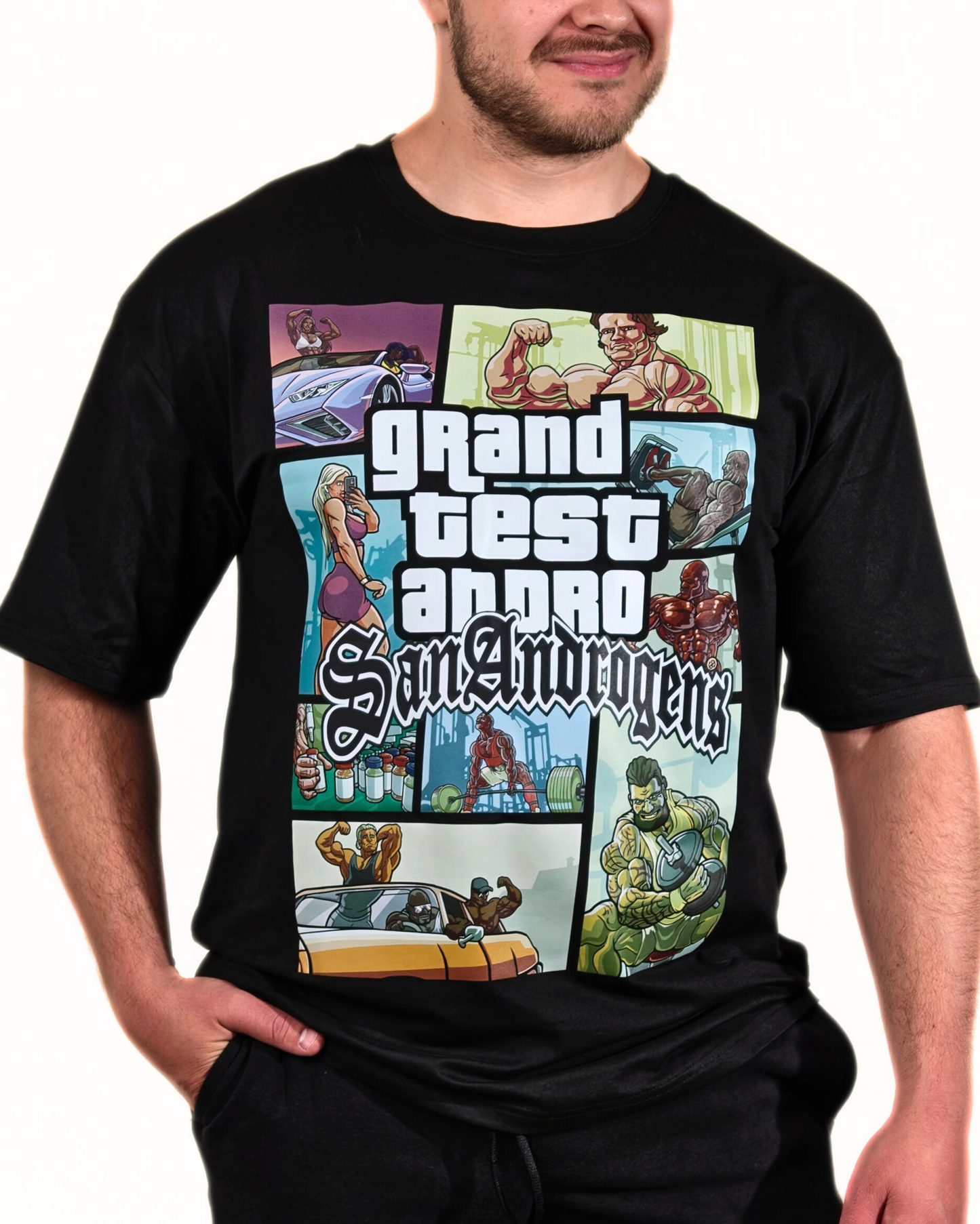 GTA San Androgens : Oversize Tee