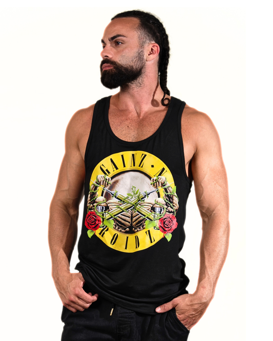 Gainz N' Roidz : Tank Top Stringer