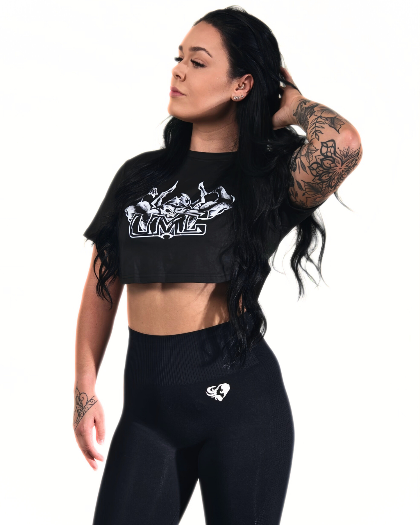 UMC BEAR THE MARK - Monochrome Edition - Crop Top