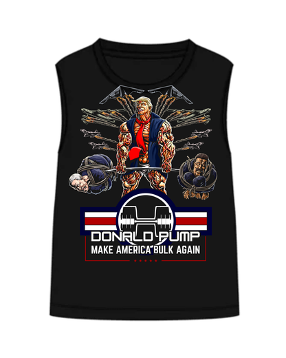 Donald Pump : Oversized Tank Top