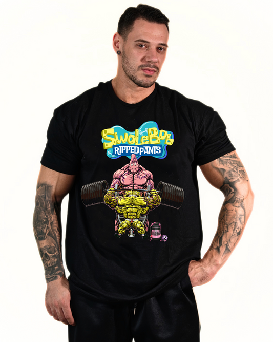 SwoleBob Ripped Pants : Graphic Tee
