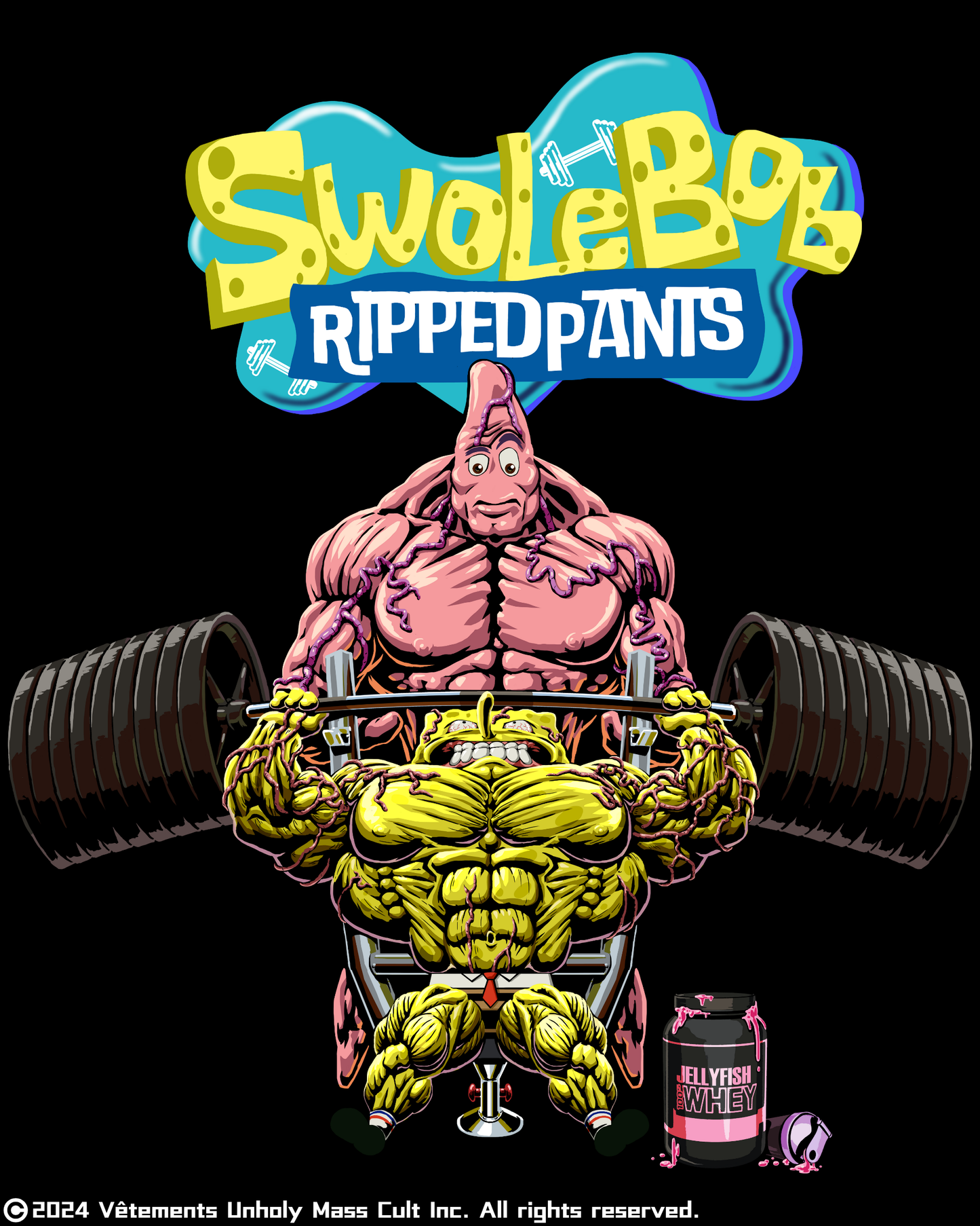 SwoleBob Ripped Pants : Tank Top Stringer